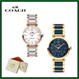 Coach Sport Ceramic Blue Dial Two Tone Steel Strap Watch for Women - 14502462 Buy Now By Coach