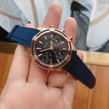 Guess Analog Quartz Blue Dial Blue Rubber Strap Watch For Women - W0562L3 Buy Now By Guess