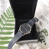 Emporio Armani Kappa Quartz Blue Dial Blue Leather Strap Watch For Women - AR11012 Buy Now By Emporio Armani