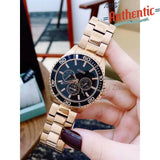 Guess BFF Multifunction Black Dial Rose Gold Steel Strap Watch for Women - W0231L7 Buy Now By Guess