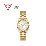 Guess Luna White Dial Gold Steel Strap Watch for Women - GW0308L2 Buy Now By Guess