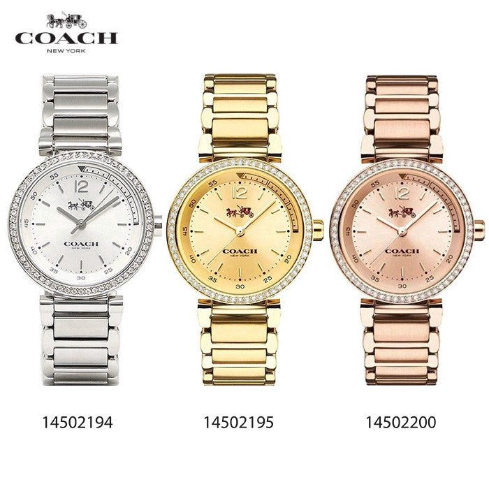 Coach Sports Crystals Silver Dial Silver Steel Strap Watch for Women - 14502194 Buy Now By Coach