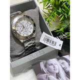 Guess BFF Multifunction Silver Dial Silver Steel Strap Watch for Women - W0231L1 Buy Now By Guess