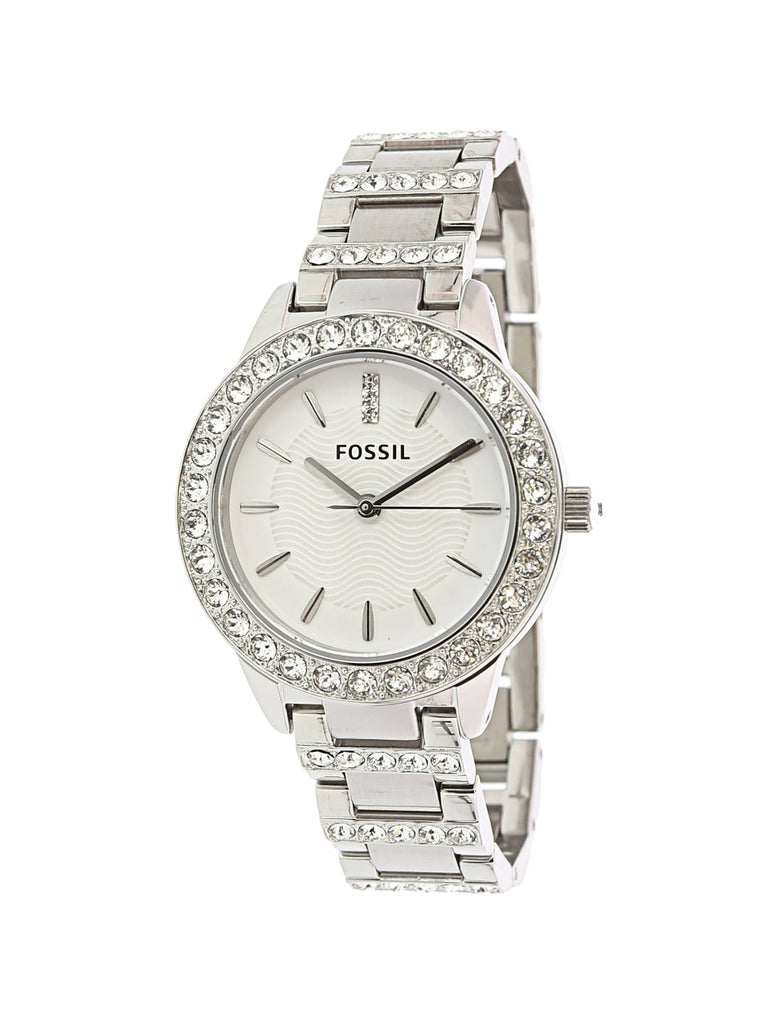 Fossil Jesse White Dial Silver Steel Strap Watch for Women - ES2362 Buy Now By Fossil