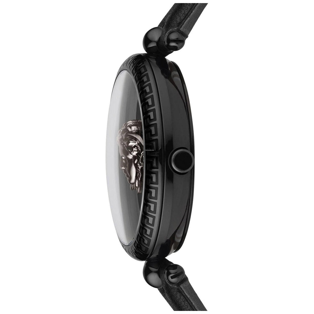 Versace Palazzo Empire Black Dial Black Leather Strap Watch for Women - VCO050017 Buy Now By Versace