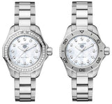 Tag Heuer Aquaracer Professional 200 Quartz Diamond Mother of Pearl Dial Silver Steel Strap Watch for Women - WBP1417.BA0622 Buy Now By Tag Heuer