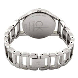 Calvin Klein Stately Black Dial Silver Steel Strap Watch for Women - K3G2312S Buy Now By Calvin Klein