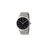 Calvin Klein Surround Black Dial Silver Mesh Bracelet Watch for Men - K3W21121 Buy Now By Calvin Klein
