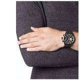 Tommy Hilfiger Trent Multifunction Black Dial Black Leather Strap Watch for Men - 1791136 Buy Now By Tommy Hilfiger