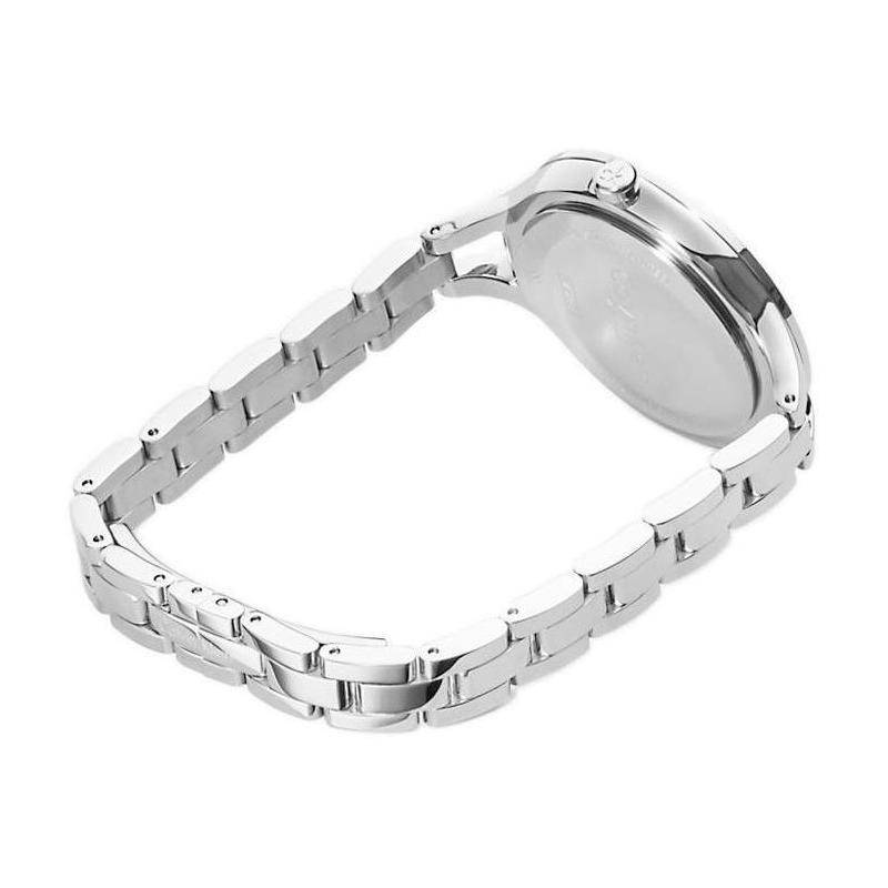 Calvin Klein Graphic White Dial Silver Steel Strap Watch for Women - K7E23146 Buy Now By Calvin Klein
