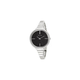 Calvin Klein Lively Black Dial Silver Steel Strap Watch for Women - K4U23121 Buy Now By Calvin Klein
