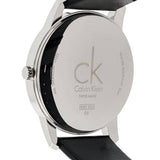 Calvin Klein Boost Black Dial Black Leather Strap Watch for Men - K7Y214CZ Buy Now By Calvin Klein