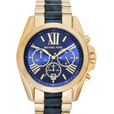 Michael Kors Bradshaw Navy Blue Dial Two Tone Steel Strap Watch for Women - MK6268 Buy Now By Michael Kors