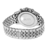 Hugo Boss Aeroliner Chronograph Quartz White Dial Silver Steel Strap Watch For Men - HB1512445 Buy Now By Hugo Boss