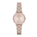 Emporio Armani Kappa Quartz Rose Gold Dial Pink Leather Strap Watch For Women - AR11010 Buy Now By Emporio Armani
