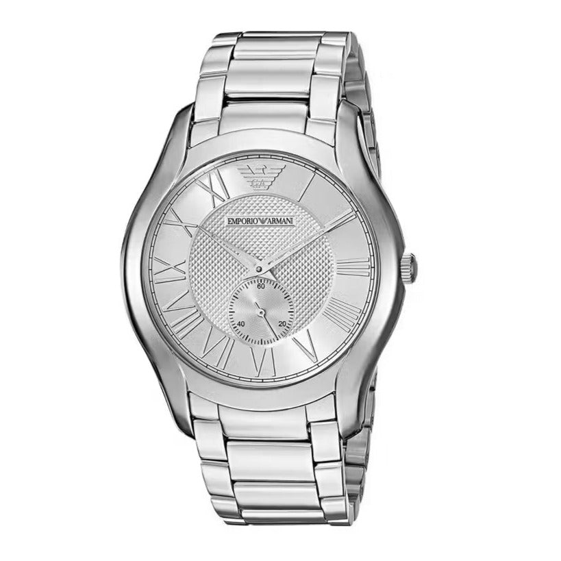 Emporio Armani Dress Quartz Silver Dial Silver Steel Strap Watch For Men - AR11084 Buy Now By Emporio Armani