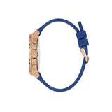 Guess Third Gear Analog Blue Dial Blue Rubber Strap Watch for Men - GW0334G3 Buy Now By Guess