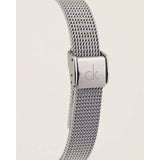 Calvin Klein Minimal Grey Dial Silver Mesh Bracelet Watch for Women - K3M231Y3 Buy Now By Calvin Klein