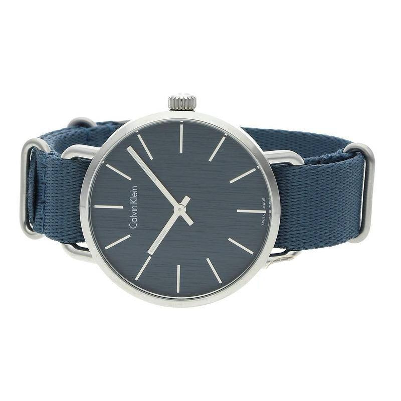 Calvin Klein Even Green Dial Green NATO Strap Watch for Men - K7B211WL Buy Now By Calvin Klein