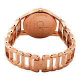 Calvin Klein Stately White Dial Gold Steel Strap Watch for Women - K3G2362W Buy Now By Calvin Klein