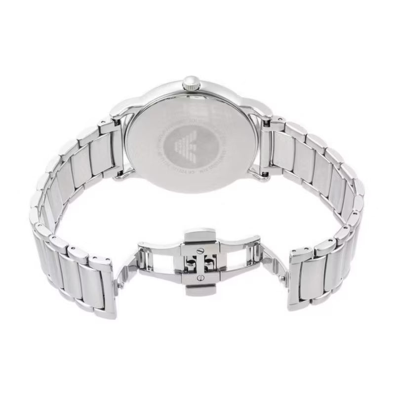 Emporio Armani Classic Quartz Grey Dial Silver Steel Strap Watch For Men - AR11134 Buy Now By Emporio Armani