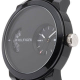 Tommy Hilfiger Denim Black Dial Black Rubber Strap Watch for Men - 1791555 Buy Now By Tommy Hilfiger
