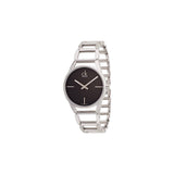 Calvin Klein Stately Black Dial Silver Steel Strap Watch for Women - K3G23121 Buy Now By Calvin Klein
