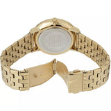 Tommy Hilfiger Jenna Quartz White Dial Gold Steel Strap Watch for Women - 1782069 Buy Now By Tommy Hilfiger