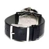 Calvin Klein Grey Dial Black Leather Strap Watch for Women - K2Y2Y1CU Buy Now By Calvin Klein