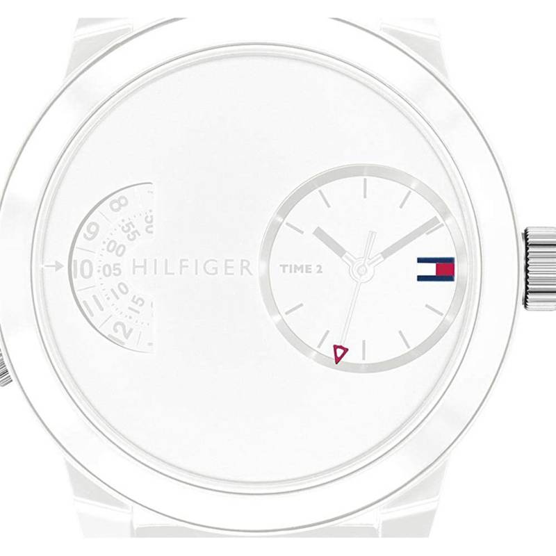 Tommy Hilfiger Denim White Dial White Rubber Strap Watch for Men - 1791558 Buy Now By Tommy Hilfiger