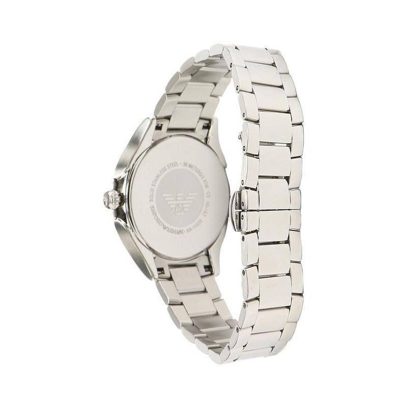 Emporio Armani Valeria Quartz Mother of Pearl Dial Silver Steel Strap Watch For Women - AR11030 Buy Now By Emporio Armani