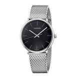 Calvin Klein High Noon Black Dial Silver Mesh Bracelet Watch for Men - K8M21121 Buy Now By Calvin Klein