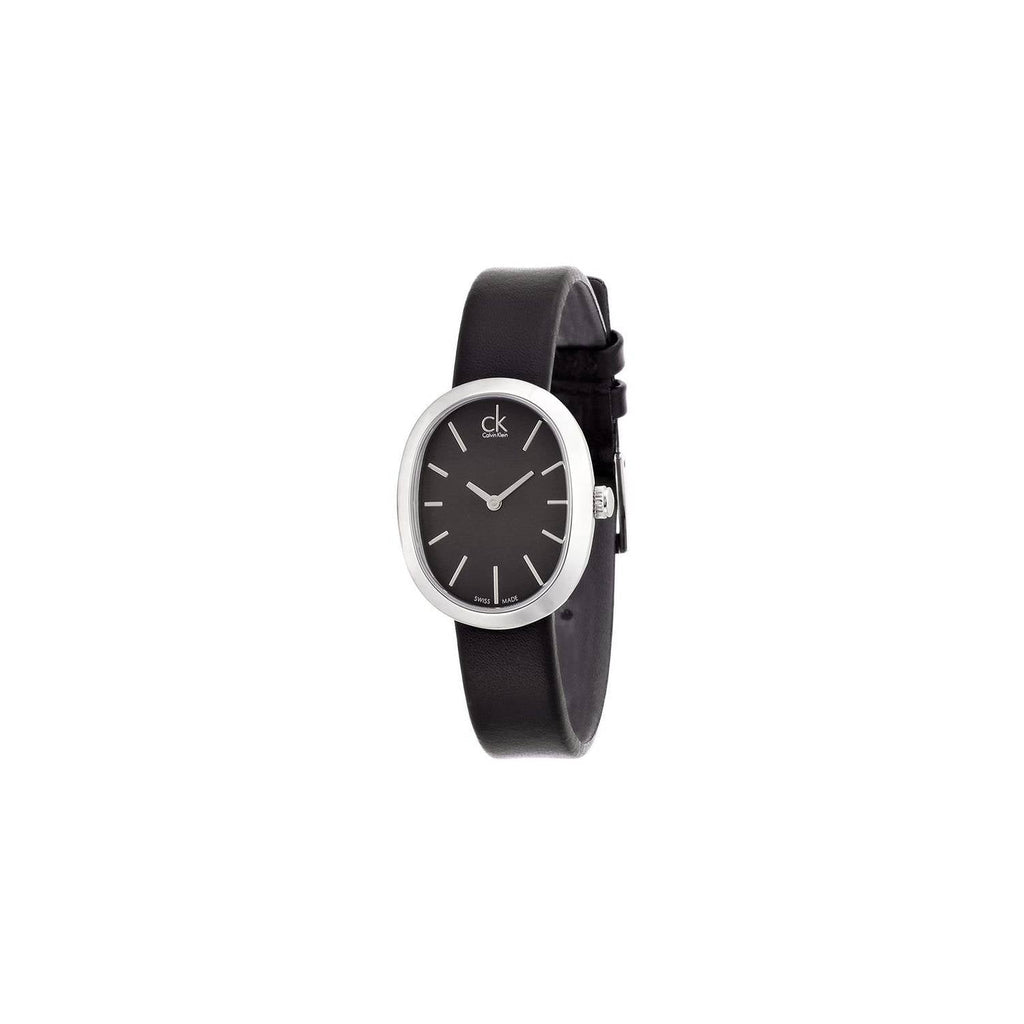 Calvin Klein Incentive Black Dial Black Rubber Strap Watch for Women - K3P231C1 Buy Now By Calvin Klein