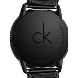 Calvin Klein Minimal Black Dial Black Mesh Bracelet Watch for Men - K3M214X1 Buy Now By Calvin Klein