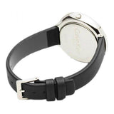 Calvin Klein Chic Black Dial Black Leather Strap Watch for Women - K7N23CB1 Buy Now By Calvin Klein