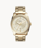 Fossil Machine Gold Dial Gold Steel Strap Watch for Men - FS5264 Buy Now By Fossil