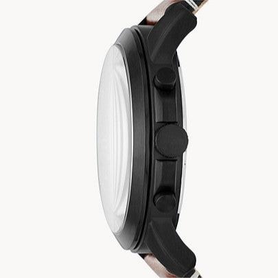 Fossil Grant Chronograph Black Dial Brown Leather Strap Watch for Men - FS5241 Buy Now By Fossil