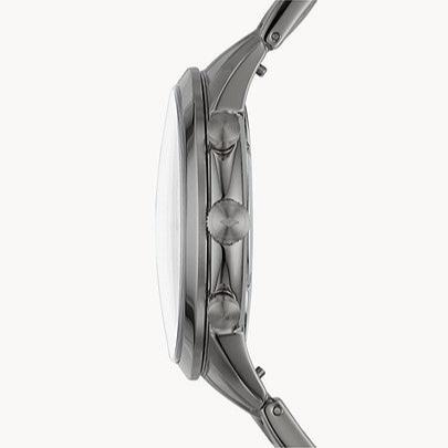 Fossil Townsman Chronograph Black Dial Silver Steel Strap Watch for Men - FS5349 Buy Now By Fossil