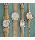 Fossil Georgia Bone Grey Dial Beige Leather Strap Watch for Women - ES2830 Buy Now By Fossil