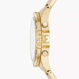 Fossil Garrett Chronograph Gold Dial Gold Steel Strap Watch for Men - FS5772 Buy Now By Fossil