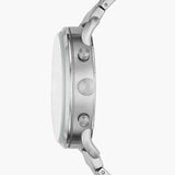 Fossil The Commuter Black Dial Silver Steel Strap Watch for Men - FS5399 Buy Now By Fossil