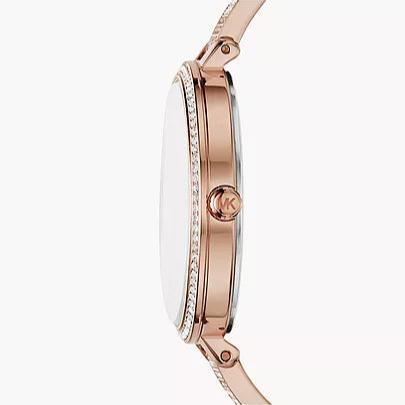 Michael Kors Jaryn Quartz Rose Gold Dial Rose Gold Steel Strap Watch For Women - MK3785 Buy Now By Michael Kors