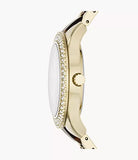 Fossil Stella Multifunction Gold Dial Two Tone Steel Strap Watch for Women - ES4757 Buy Now By Fossil