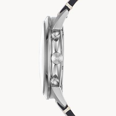 Fossil Townsman Chronograph Blue Dial Brown Leather Strap Watch for Men - FS5279 Buy Now By Fossil