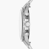 Fossil Forrester Chronograph Blue Dial Silver Steel Strap Watch for Men - FS5605 Buy Now By Fossil