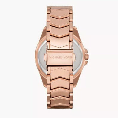 Michael Kors Whitney Quartz White Dial Rose Gold Steel Strap Watch For Women - MK6694 Buy Now By Michael Kors