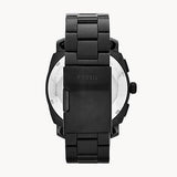 Fossil Machine Chronograph Black Dial Black Steel Strap Watch for Men - FS4552 Buy Now By Fossil