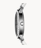 Fossil Jesse White Dial Silver Steel Strap Watch for Women - ES2362 Buy Now By Fossil