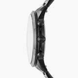 Fossil Townsman Chronograph Black Dial Black Steel Strap Watch for Men - FS5379 Buy Now By Fossil