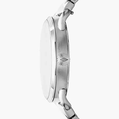 Fossil The Commuter Black Dial Silver Steel Strap Watch for Men - FS5391 Buy Now By Fossil